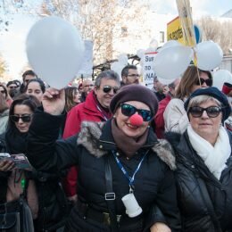 Manifestación en Granada #2HospitalesYa